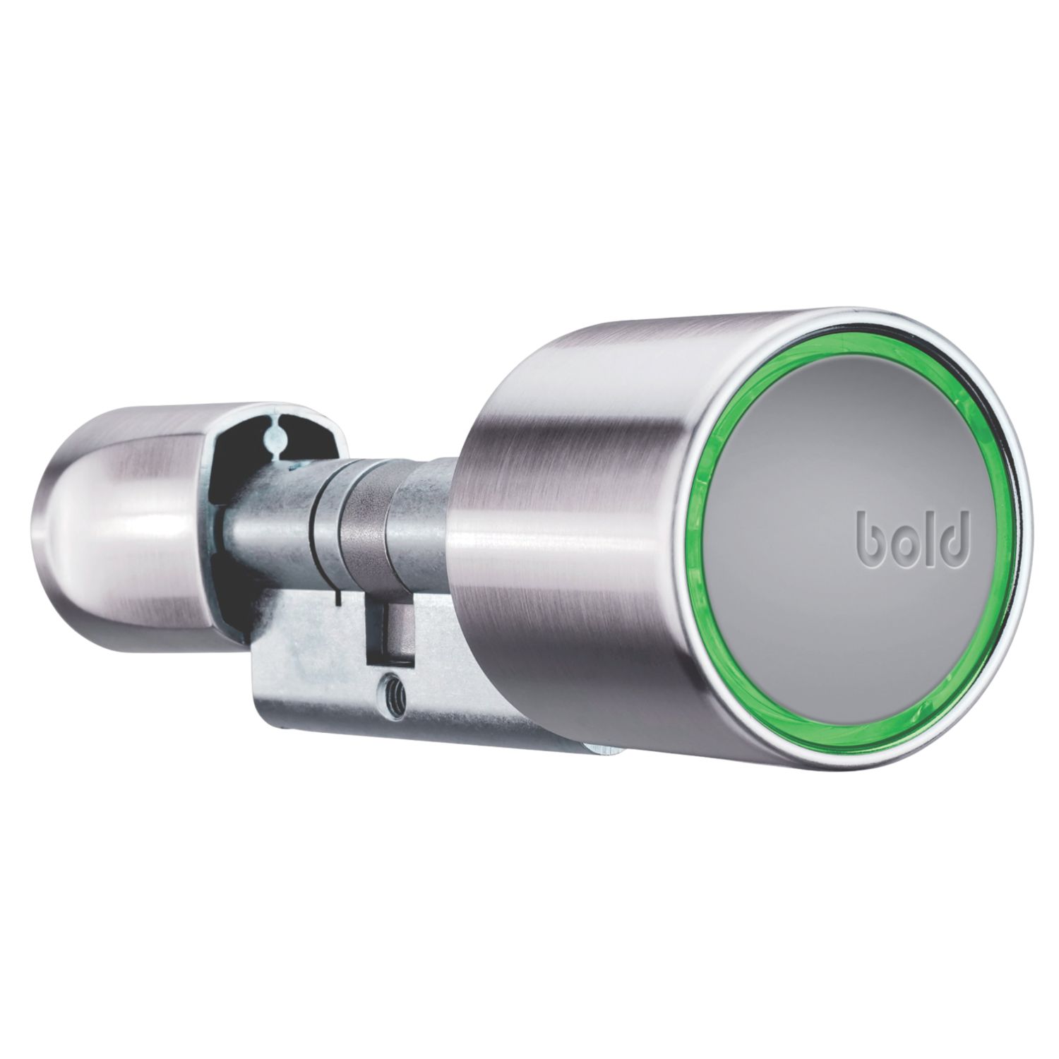 Bold SX-43 Smart Euro Cylinder Replacement Lock Stainless Steel (461EU)