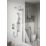 Bristan Frammento HP/Combi Flexible Concealed Chrome-Plated Thermostatic Dual Control Shower Kit