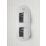 Bristan Frammento HP/Combi Flexible Concealed Chrome-Plated Thermostatic Dual Control Shower Kit