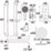 Bristan Frammento HP/Combi Flexible Concealed Chrome-Plated Thermostatic Dual Control Shower Kit