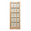Knotty 15-Obscure Light Unfinished Pine Wooden Traditional Internal Door 2032mm x 813mm