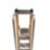 Lyte Fibreglass 3.25m 10 Step Platform Step Ladder With Handrail