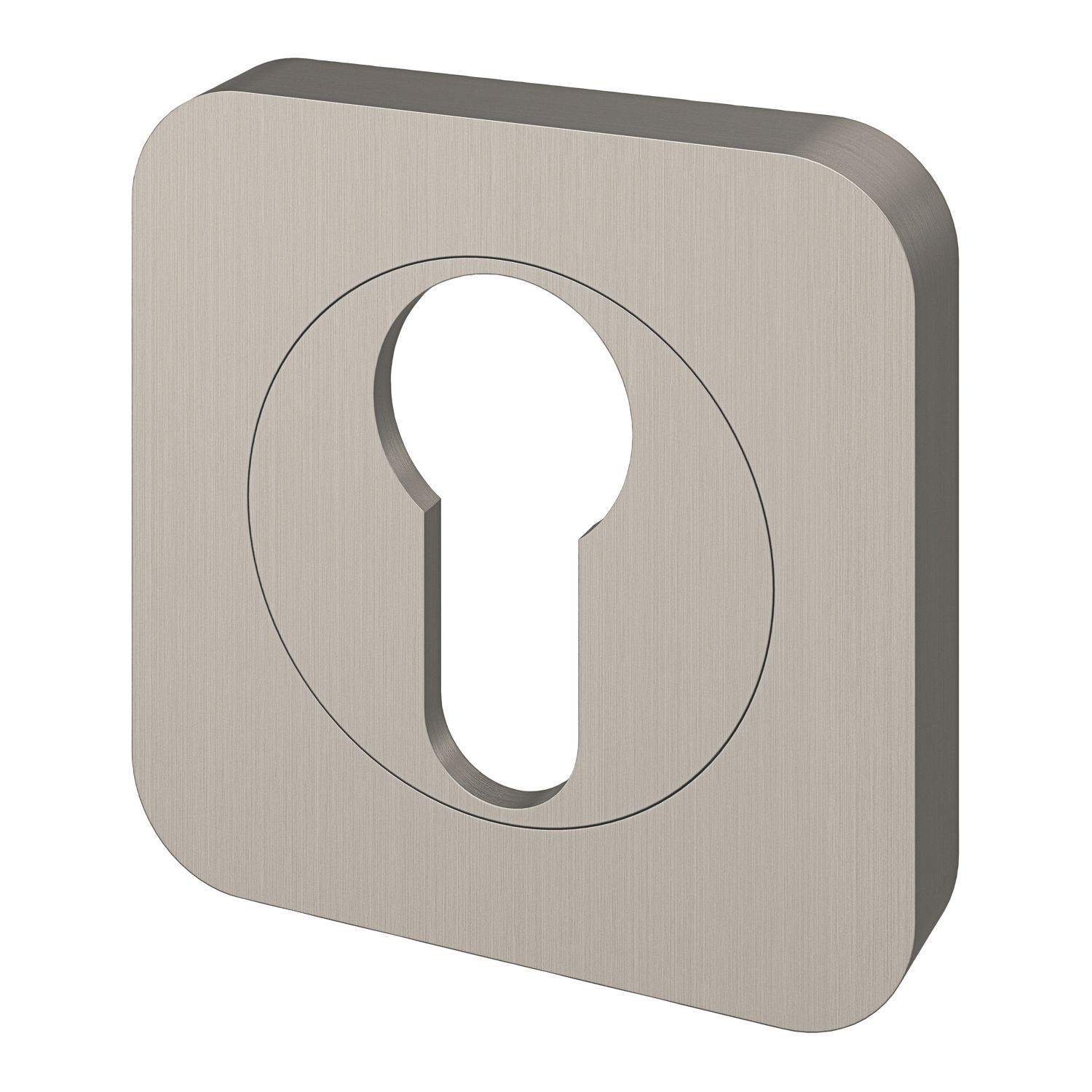Smith & Locke Lormel Euro Escutcheon (Pair) Polished Chrome 52.5mm (461FK)