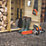 Forest  6' 6" x 2' 6" (Nominal) Pent Timber Log & Tool Store