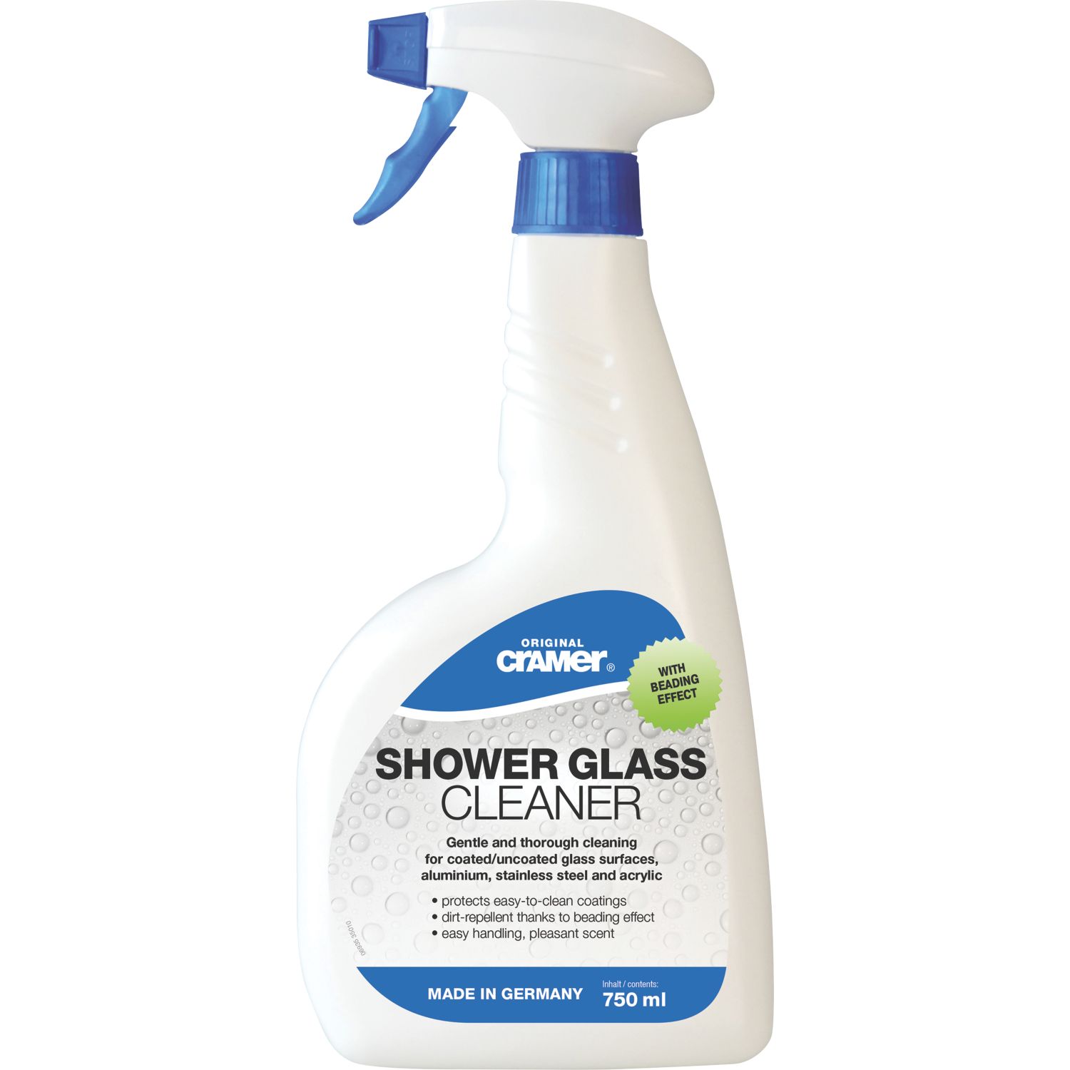 Cramer Bathroom Shower Glass Cleaner 750ml (461FN)