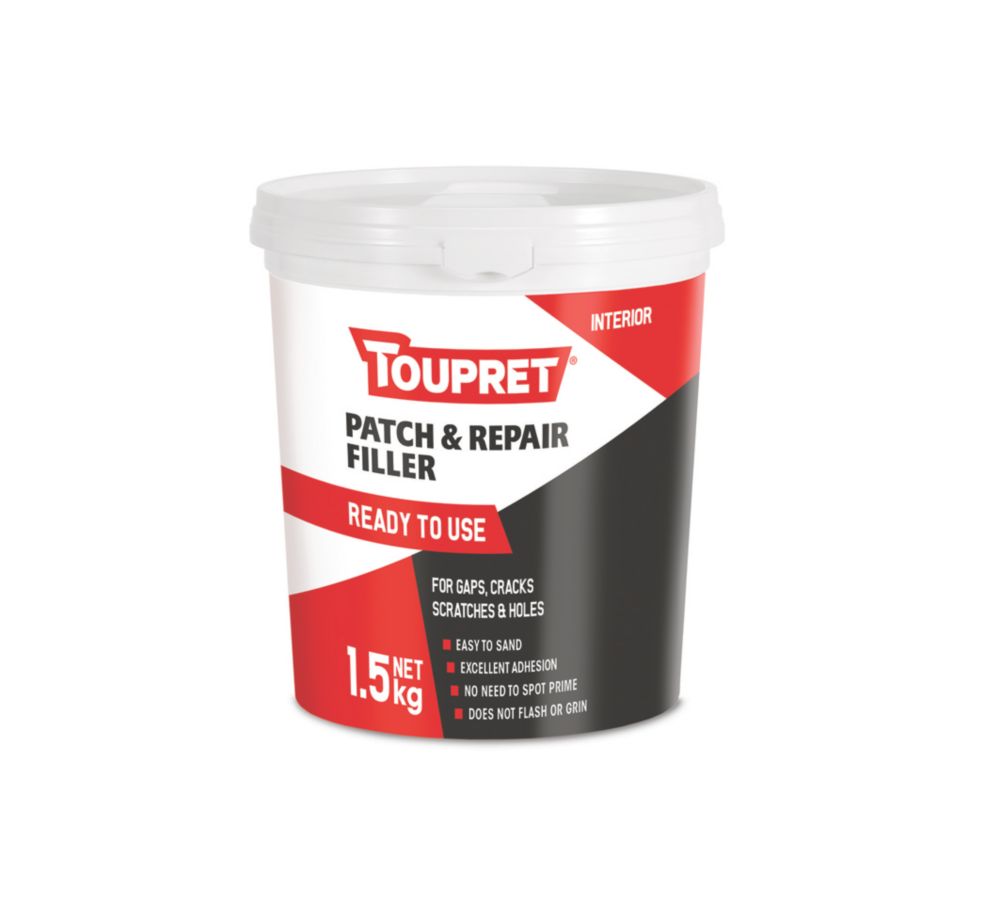 Toupret  Patch & Repair Ready To Use Filler 1.5kg