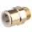 Flomasta  Brass Push-Fit Adapting Male Pipe Fitting Adaptor 22mm x 3/4"