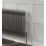 Reina 600mm x 605mm 1935BTU Raw Metal Horizontal 2 Column Radiator