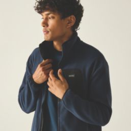 Regatta Frankie Full Zip Fleece Navy/Black  X Large 43-44" Chest