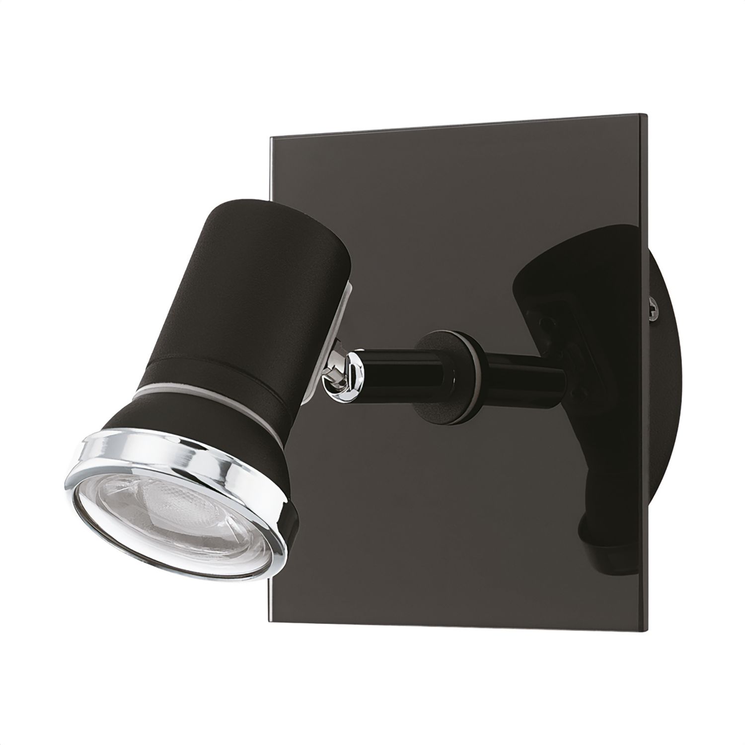 Eglo Tamara 1 LED Square 1-Light Spotlight Black 3W 240lm (461PL)