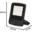 Brackenheath Rex Indoor & Outdoor LED Floodlight Black 150W 18,000lm