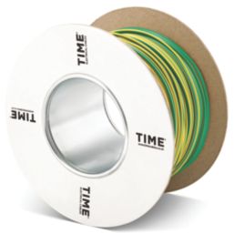 Time 6491X Green/Yellow 1-Core 2.5mm² Conduit Cable 100m Drum