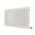 Azur Duke 900W 2-Column Electric Radiator 600mm x 1010mm White 3072BTU