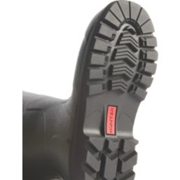 Hunter Balmoral MK II Side Adj Boot Size 8  Olive Non Safety Wellies