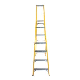 Lyte Fibreglass 2.43m 7 Step Platform Step Ladder