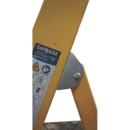 Lyte Fibreglass 2.43m 7 Step Platform Step Ladder