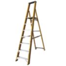 Lyte Fibreglass 2.1m 7 Step Platform Step Ladder