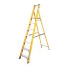 Lyte Fibreglass 2.43m 7 Step Platform Step Ladder