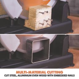 Evolution R355CPS240V 2200W 355mm  Electric Chop Saw 220-240V