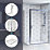 Aqualux Shine 6 Thermostatic Mixer Shower & Enclosure with Tray 1200mm x 900mm x 1850mm