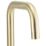 Highlife Bathrooms Don Twin Lever Sink Mixer Brushed Brass