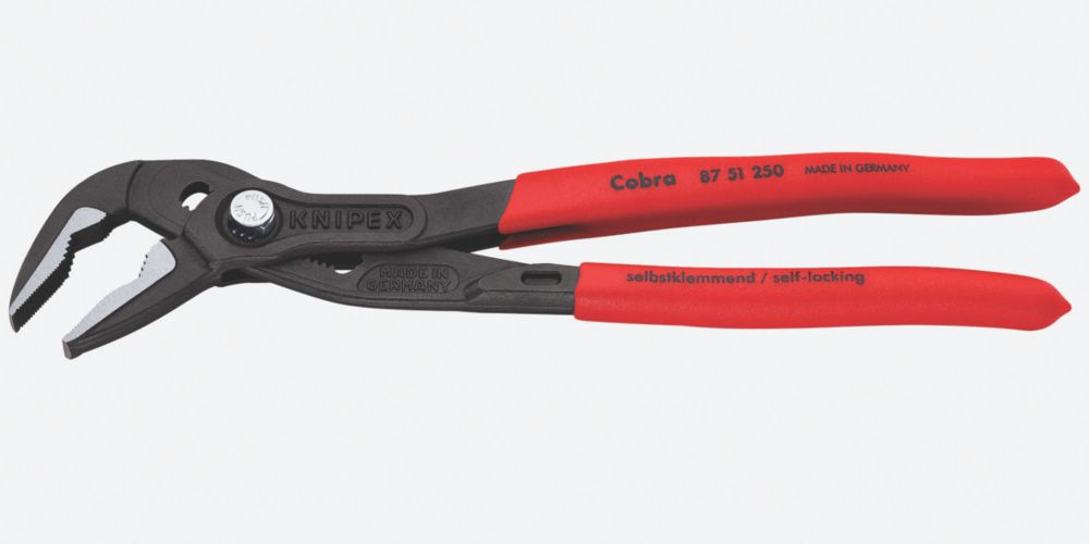 Knipex Cobra ES Water Pump Pliers 10 (250mm) - Screwfix