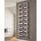 Reina 1100mm x 450mm 813BTU Chrome Flat Designer Towel Radiator