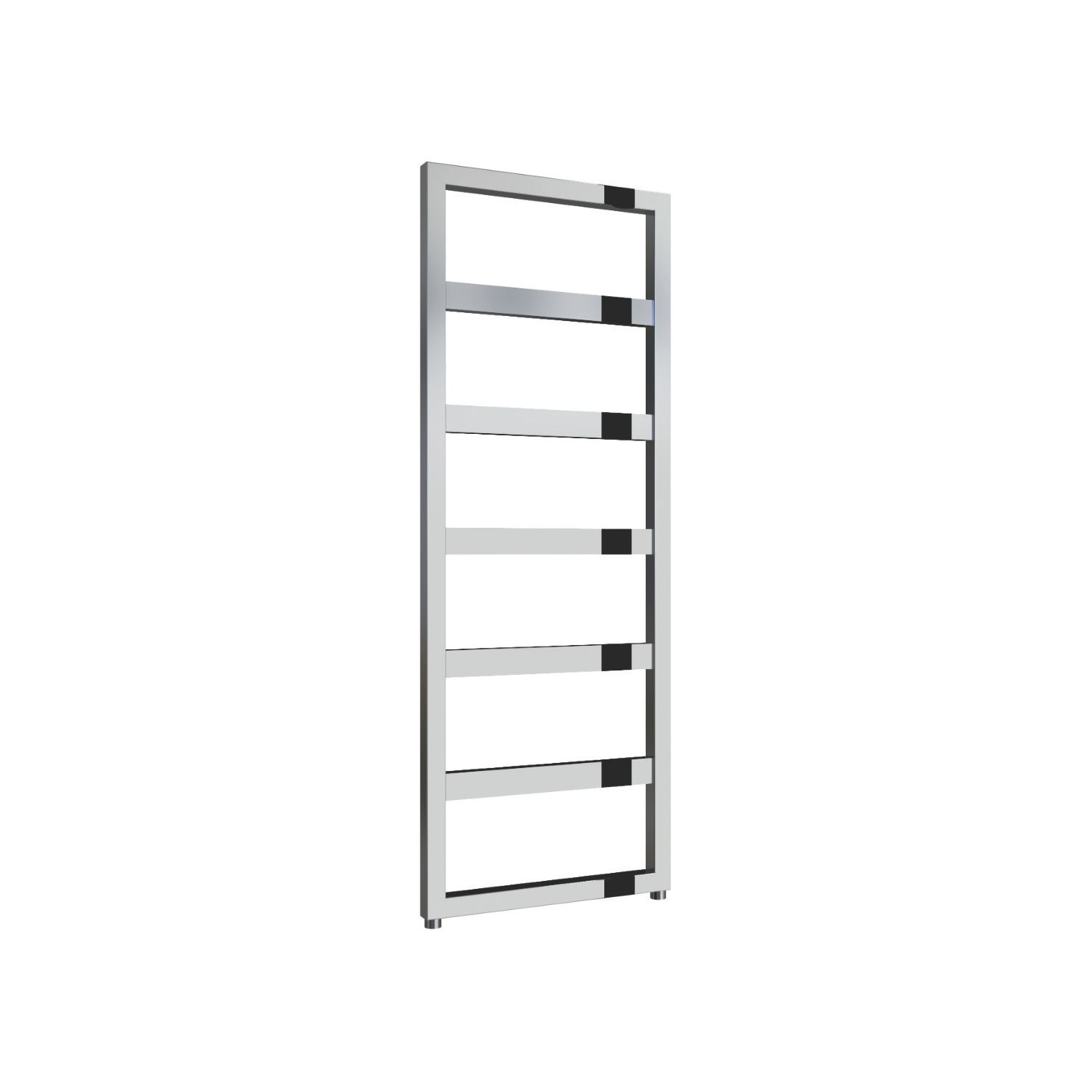 Reina 1100mm x 450mm 813BTU Chrome Flat Designer Towel Radiator (462LH)