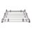 Van Guard  Renault Master 2010 - 2024 Roof Rack - 7-bar ULTIRack+ L1 H1 Twin Door
