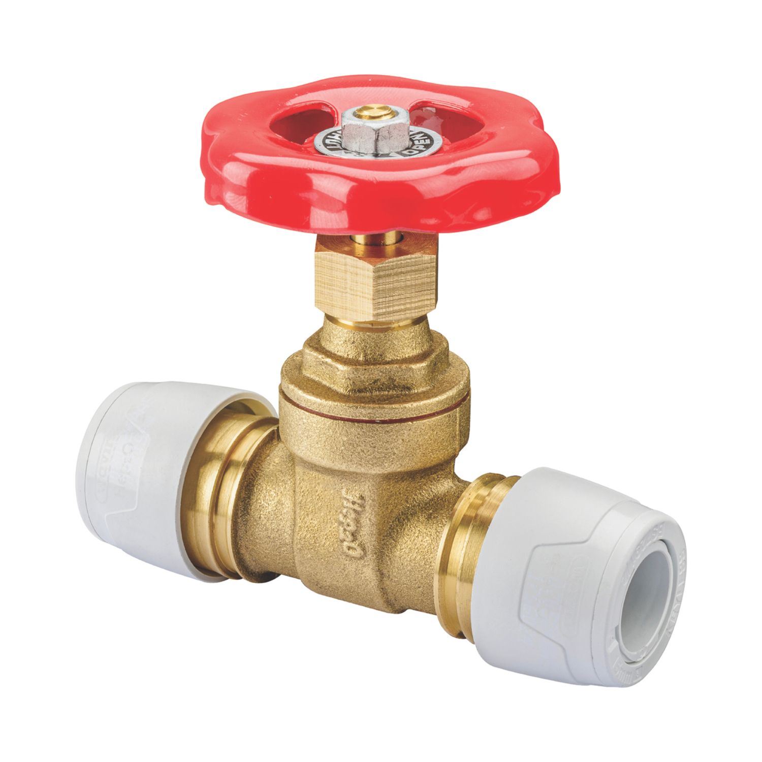 Hep2O Keyless Brass Gate Valve 15mm (462RE)