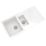 ETAL Comite 1.5 Bowl Composite Kitchen Sink White Reversible 1000mm x 500mm