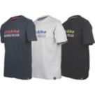 Dickies Rutland Short Sleeve T-Shirt Set Assorted Colours Medium 37.8" Chest 3 Pieces