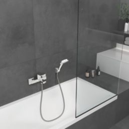 Hansgrohe Vernis Shape Chrome 110mm Wall Mounted Single Control Manual Shower Mixer Tap