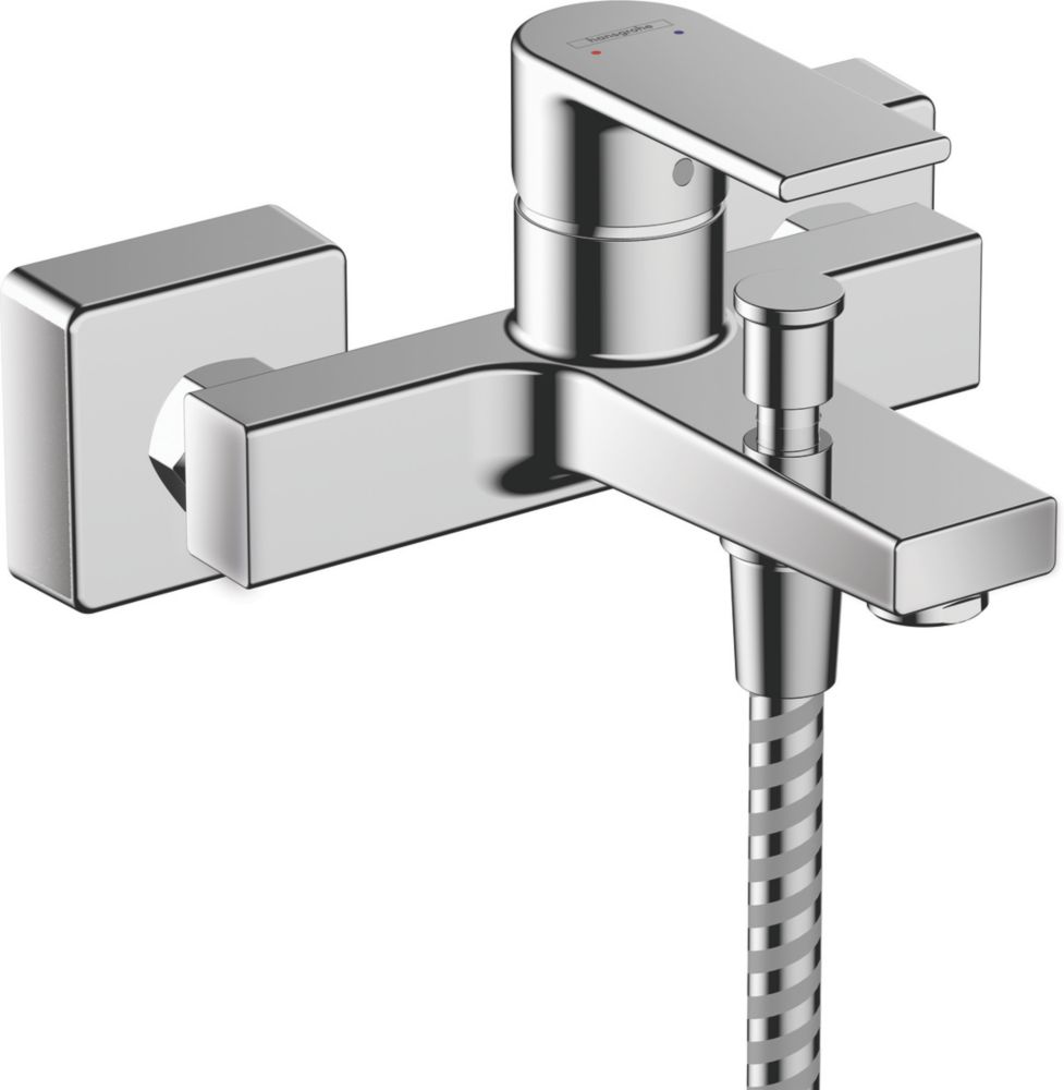 Hansgrohe Vernis Shape Wall-Mounted  Bath and Shower Mixer Chrome