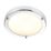 Saxby Portico Bathroom Ceiling Light Chrome