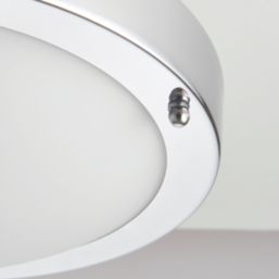 Saxby Portico Bathroom Ceiling Light Chrome