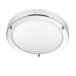 Saxby Portico Bathroom Ceiling Light Chrome