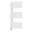 Flomasta 900mm x 500mm 1364BTU White Flat Electric Towel Radiator