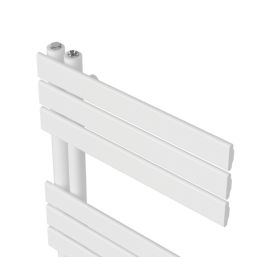 Flomasta 900mm x 500mm 1364BTU White Flat Electric Towel Radiator