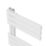 Flomasta 900mm x 500mm 1364BTU White Flat Electric Towel Radiator