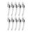 Smith & Locke Left & Right-Handed  Espagnolette Window Handle Matt Chrome 10 Pack