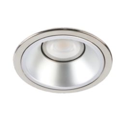 Collingwood H5 500 Silver Reflector Tilt  Fire Rated LED Downlight Chrome 5W 550-600lm