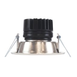 Collingwood H5 500 Silver Reflector Tilt  Fire Rated LED Downlight Chrome 5W 550-600lm