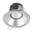 Collingwood H5 500 Silver Reflector Tilt  Fire Rated LED Downlight Chrome 5W 550-600lm