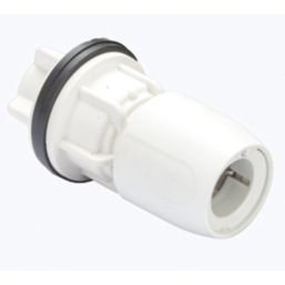 Hep2O  Plastic Push-Fit Tank Connector 15mm