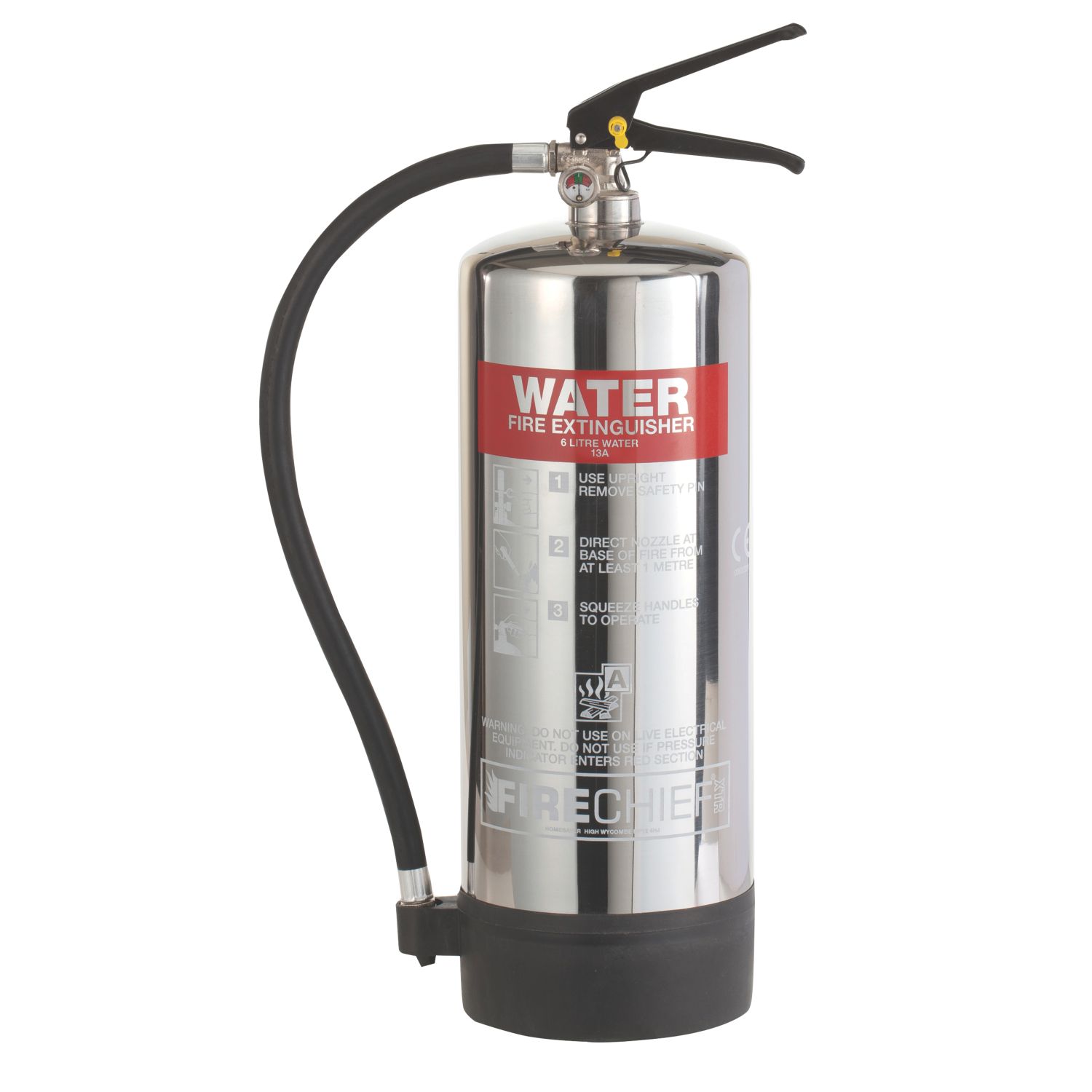 Firechief PXW6 Water Fire Extinguisher 6Ltr (4638T)