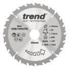 Trend  Wood/Chipboard/MDF Circular Saw Blade 190mm x 30mm 24T