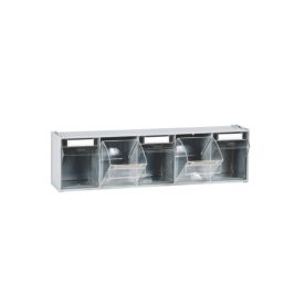 Barton Clearbox Single-Sided Storage System with Tilt Bins 600mm x 136mm
