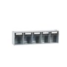 Barton Clearbox Single-Sided Storage System with Tilt Bins 600mm x 136mm