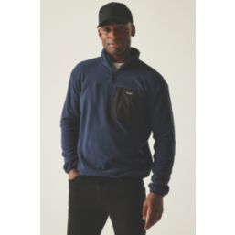 Regatta Frankie Half Zip Fleece Navy Small 42.5" Chest